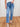 The Modern Babe By Risen - Tummy Control Straight Jeans- Medium