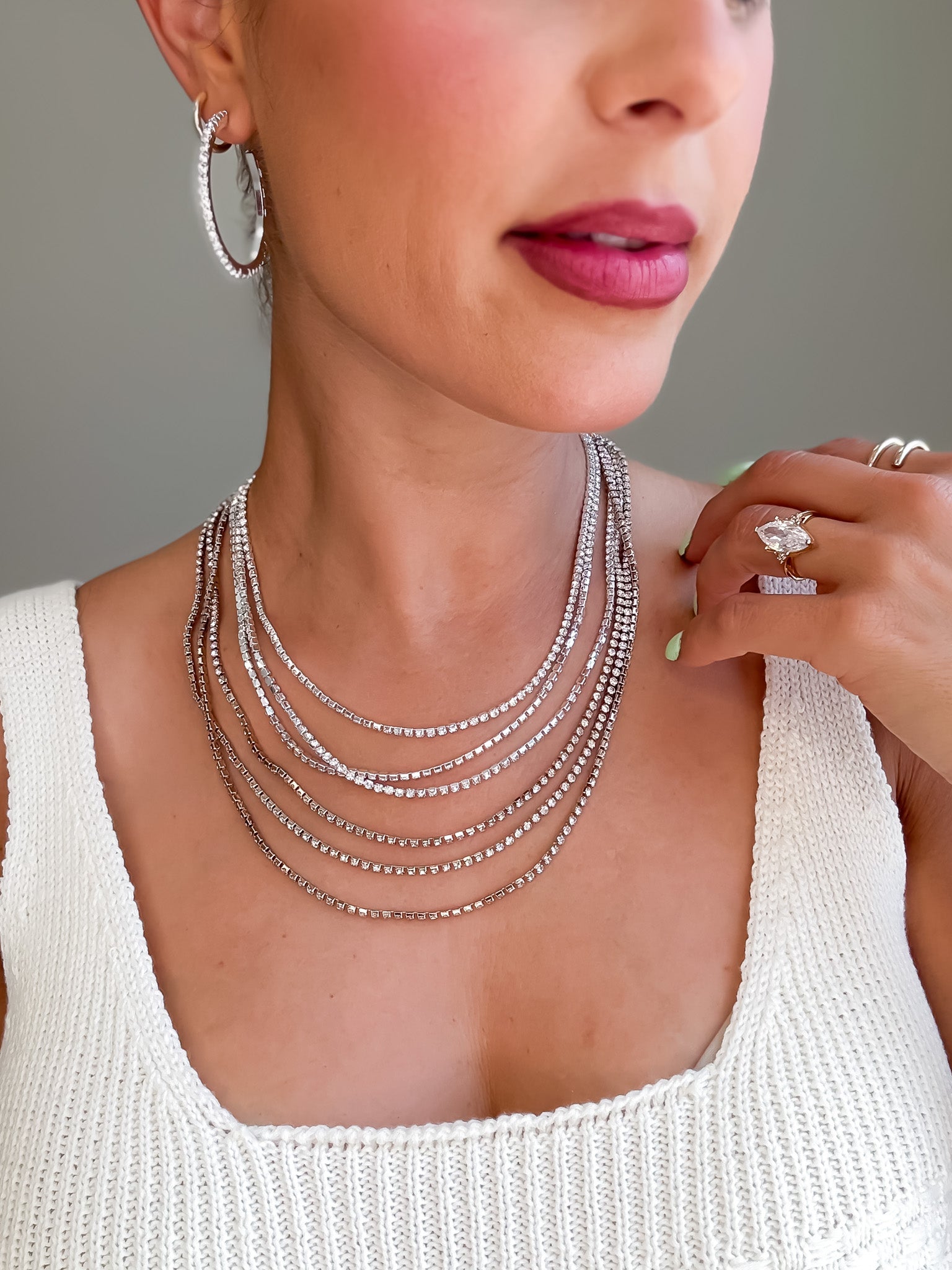 Stitches Necklace - Multiple Colors!
