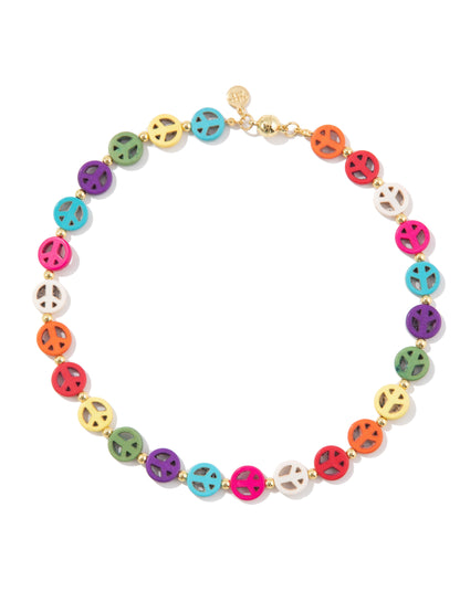 Peace Necklace - Multi