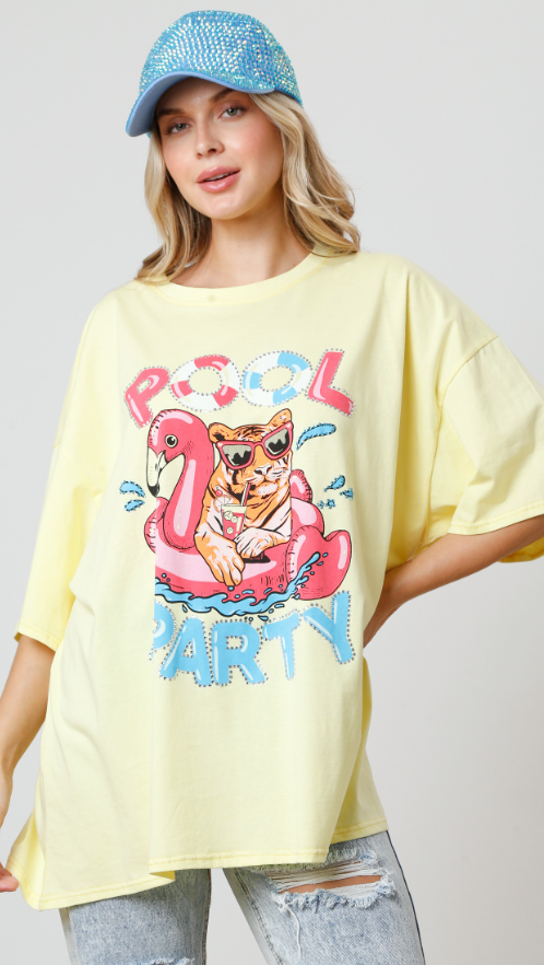 Pool Party Top - 2 Colors!