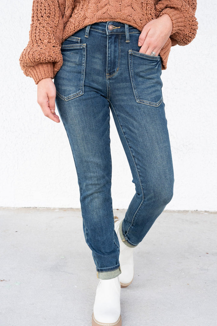 The Lola By Judy Blue - High Rise Classic Relaxed Fit Denim