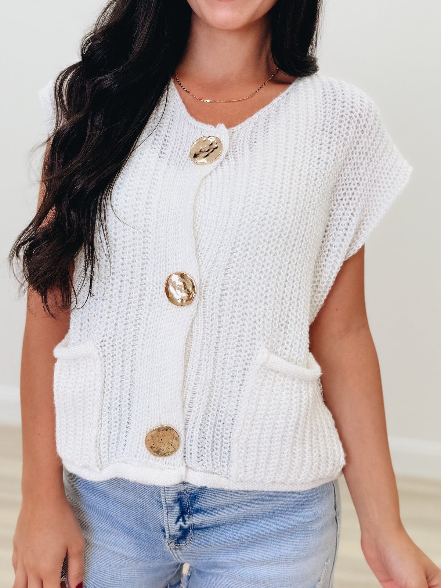 Threadlightly Sweater Vest - 4 Colors!