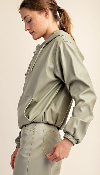All Night Long Faux Leather Jacket - 6 Colors!