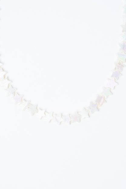 Cosmic Glow Necklace - Cloud AB
