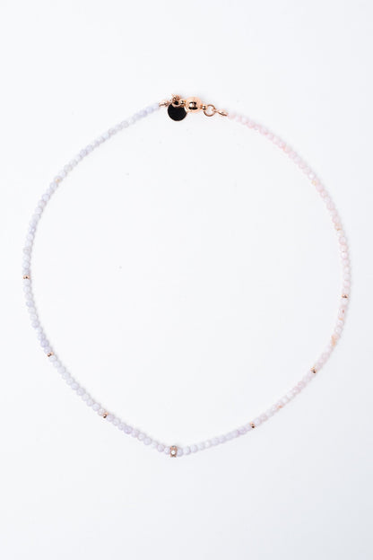 Sunrise Bay Necklace - Ombre Sunset Rose Gold