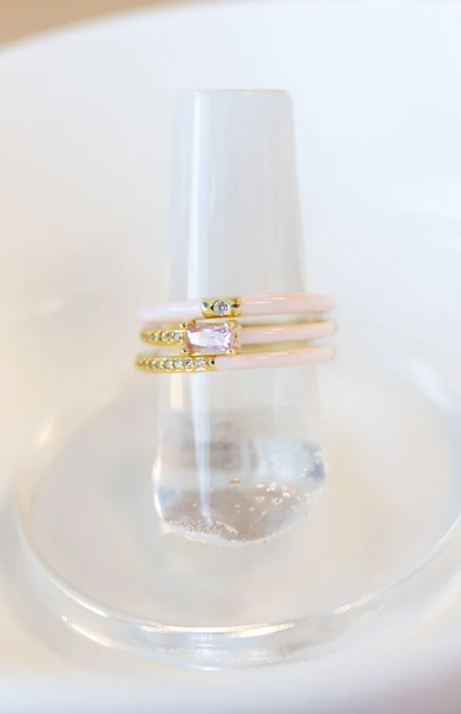 Cyndi Ring Set Of 3 - Multiple Colors!