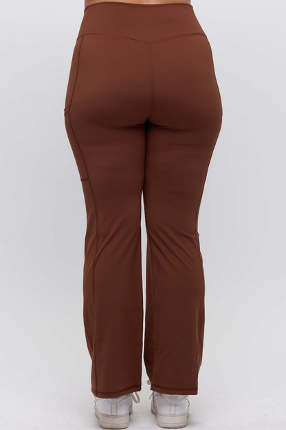 Seize The Day Straight Leg Leggings w/ Pockets - 4 Colors!