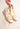 Soda Times City Embroidered Wedge Heel - Bone Natural