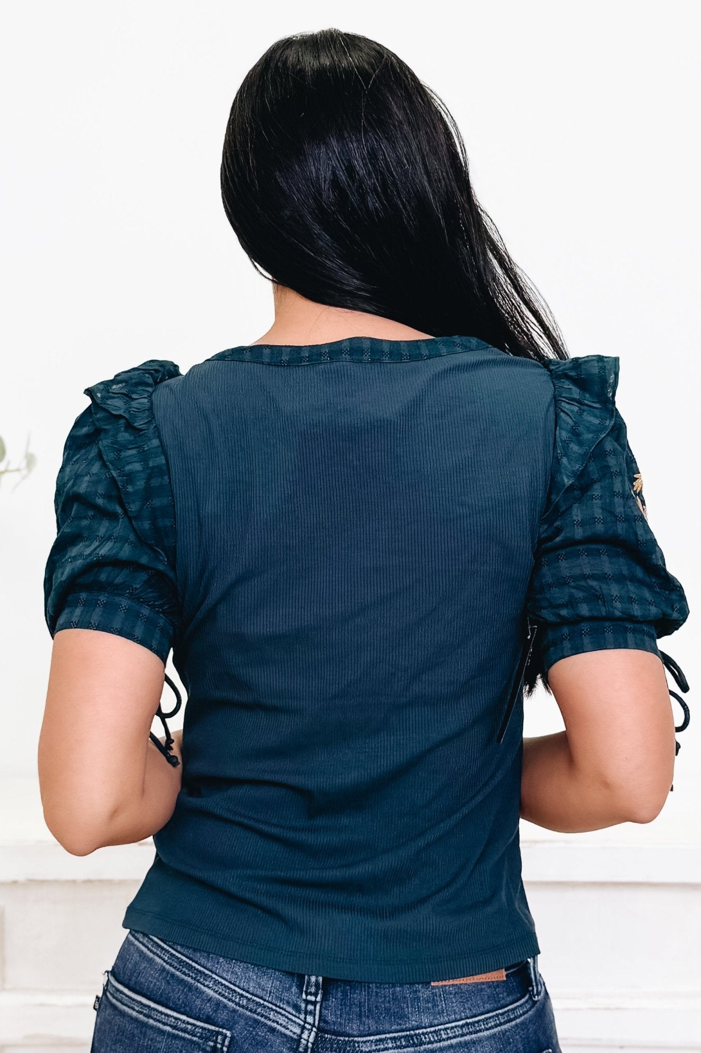 Floral Fine Design Top - By Alexa Rae