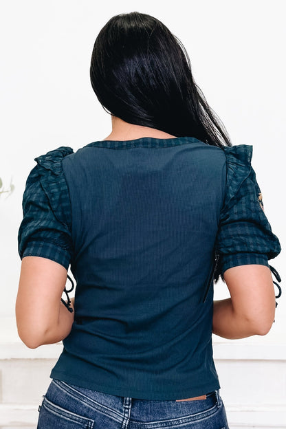 Floral Fine Design Top - By Alexa Rae