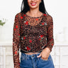 Floral The Explorer Leopard Top - By Alexa Rae