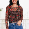 Floral The Explorer Leopard Top