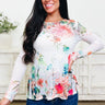 Flourishing View Floral Top - By Alexa Rae