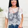 Flutters Of Grace Top - 2 Colors! - By Alexa Rae