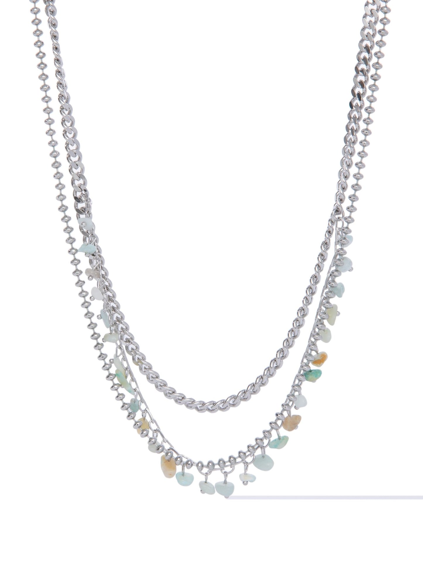 Frontier Grace Necklace - Silver - By Alexa Rae