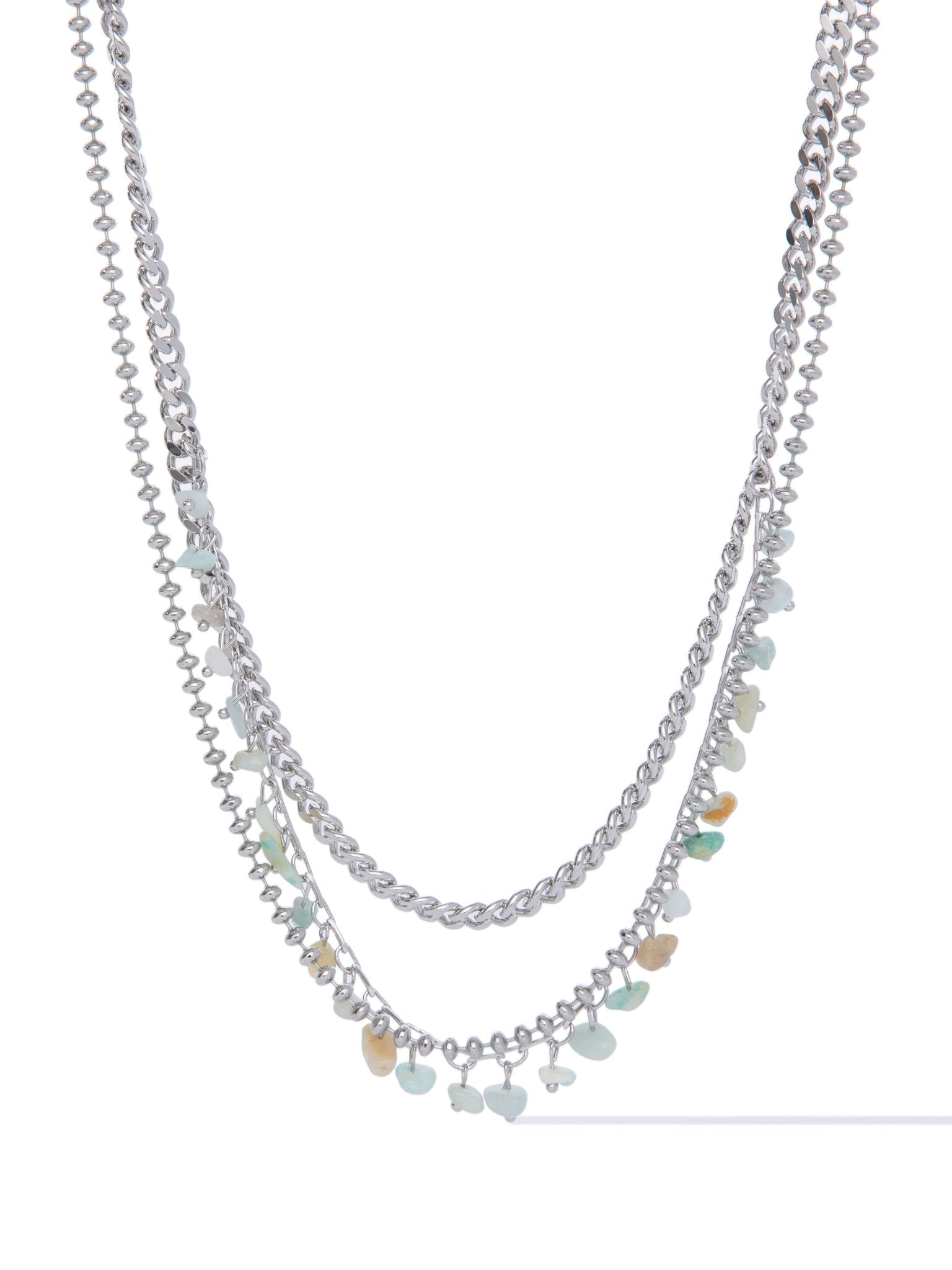 Frontier Grace Necklace - Silver - By Alexa Rae