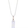 Frost Kiss Necklace - Metallic Linen - By Alexa Rae