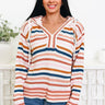 Fruity Stripes Hoodie - 2 Colors! - By Alexa Rae