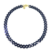 Fill In The Blanks Necklace - Liquid Metallic Eclipse