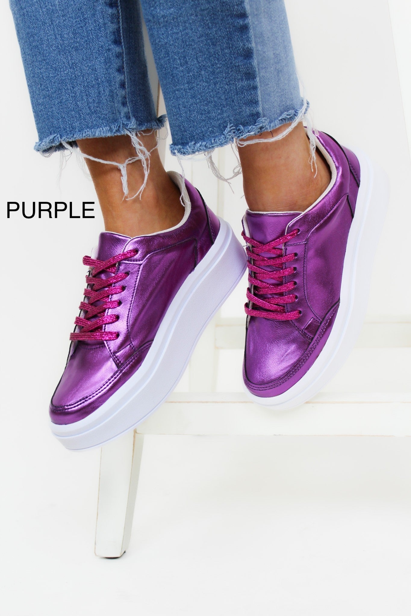 Adele Sneakers - 5 Colors!