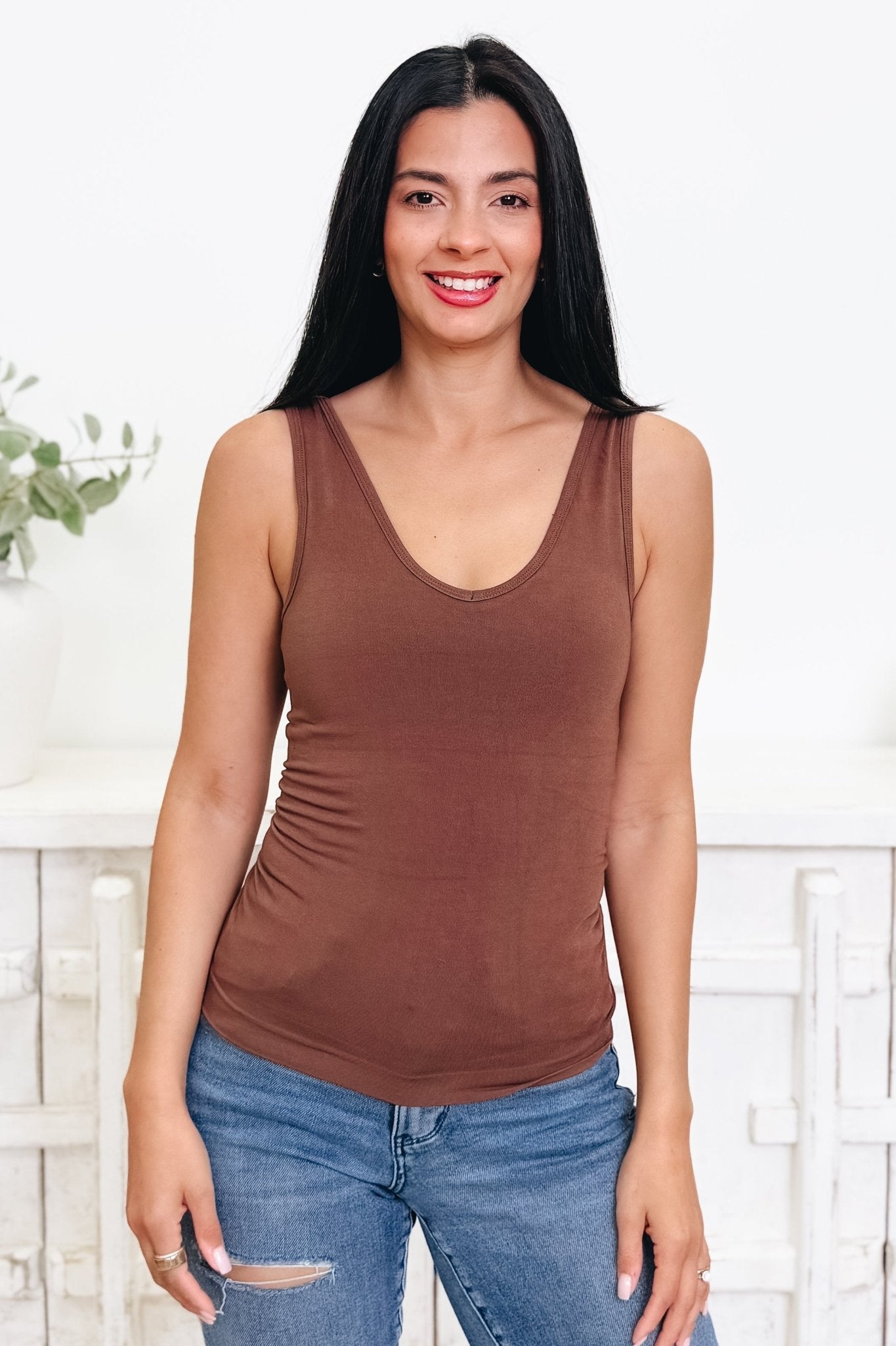 Game Time Ready Built - In - Bra Tank Top - 4 Colors! - By Alexa Rae