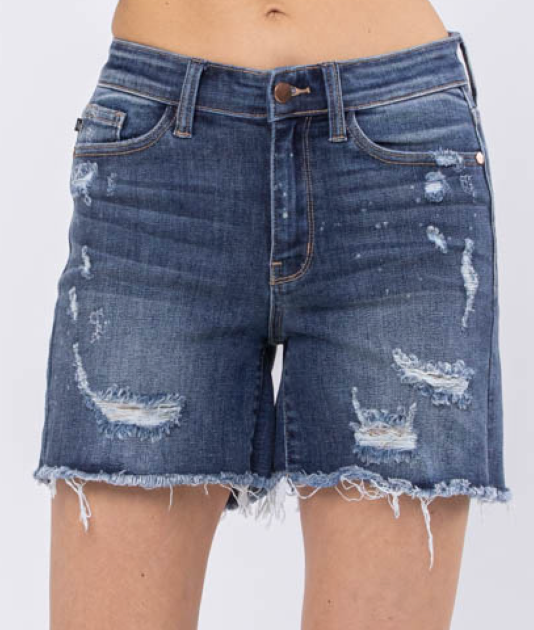 Judy Blue Dance N Move Denim Shorts