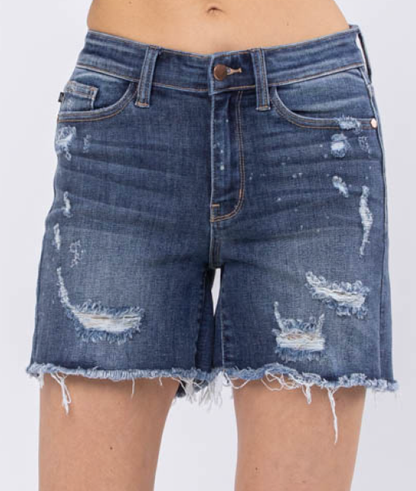 Judy Blue Dance N Move Denim Shorts