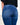 Gigi Fit To Flare High Rise Jeans - Dark Denim - By Alexa Rae