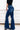 Gigi Fit To Flare High Rise Jeans - Dark Denim - By Alexa Rae
