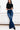 Gigi Fit To Flare High Rise Jeans - Dark Denim - By Alexa Rae