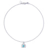 Glowing Dreamstone Necklace - Turquoise - By Alexa Rae