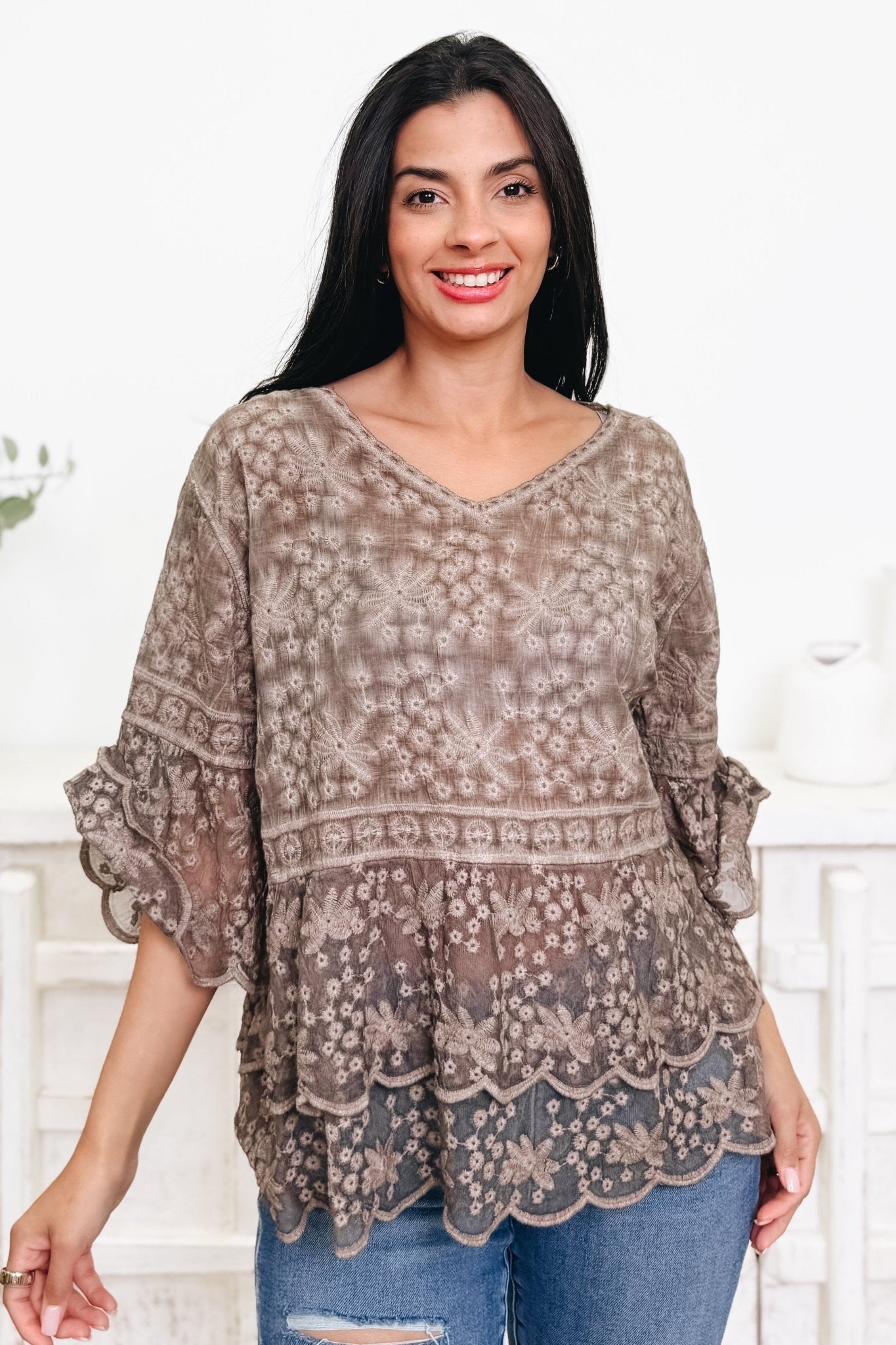 Go With The Flow Top - 4 Colors! - By Alexa Rae