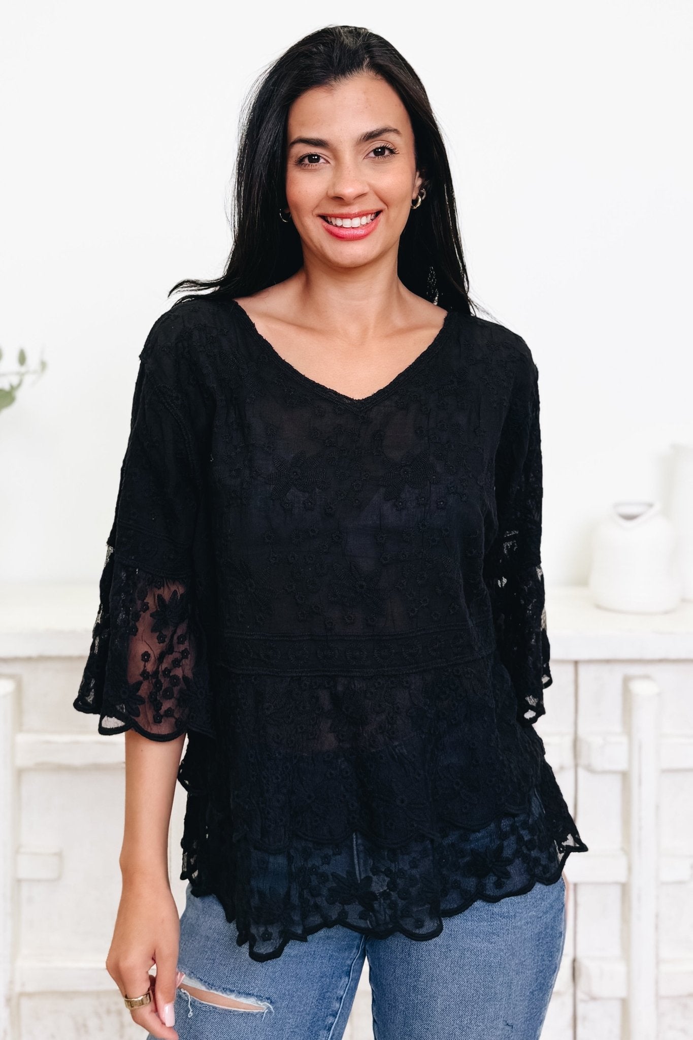 Go With The Flow Top - 4 Colors! - By Alexa Rae