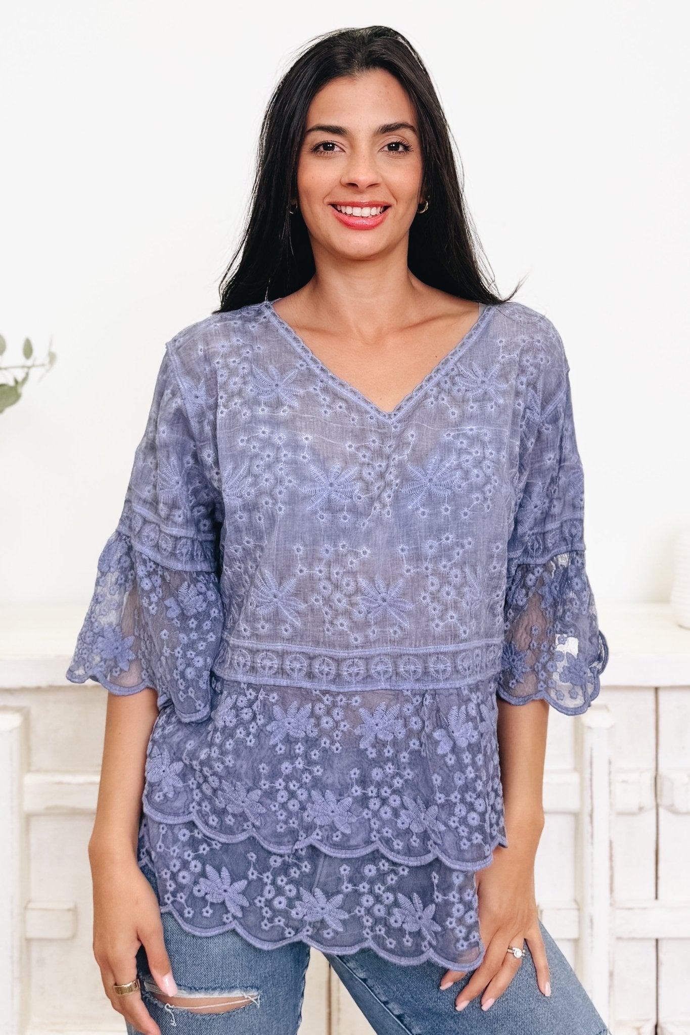 Go With The Flow Top - 4 Colors! - By Alexa Rae