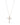 Grace In The Sky Cross Necklace - Linen - By Alexa Rae