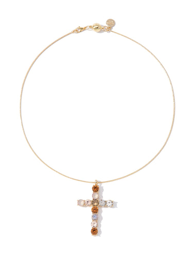 Grace In The Sky Necklace - Honey Sugar - By Alexa Rae