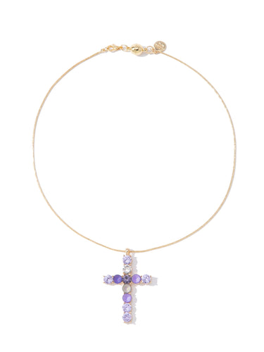 Grace In The Sky Necklace - Lavender - By Alexa Rae