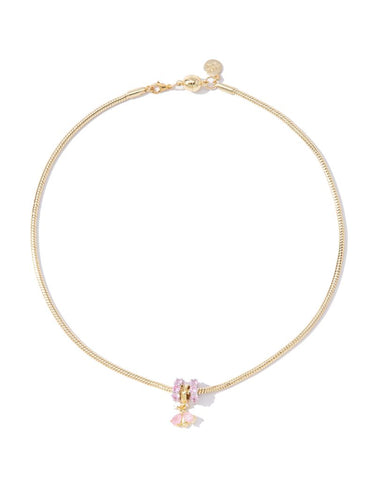 Always Better Together Necklace - Gold Petal