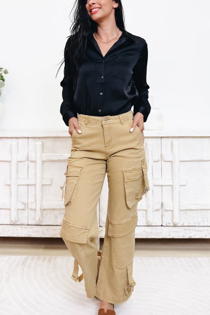 Heart & My Soul Cargo Pants - 2 Colors! - By Alexa Rae