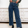 Honest & Up Front Pants - Medium Denim - By Alexa Rae