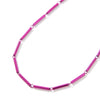 Streets Of Philadelphia Necklace - Liquid Metallic Viva Magenta