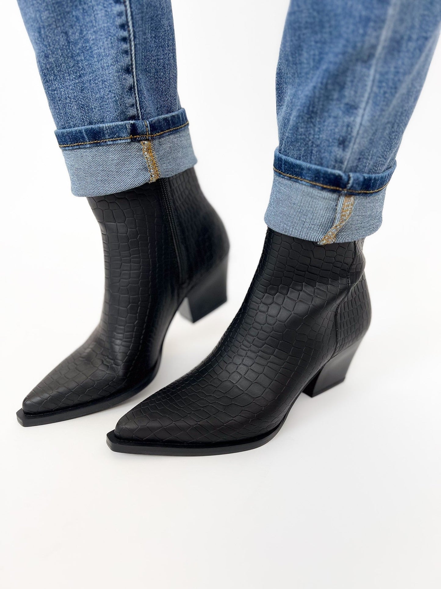 Oasis Society The Miley Booties - Black