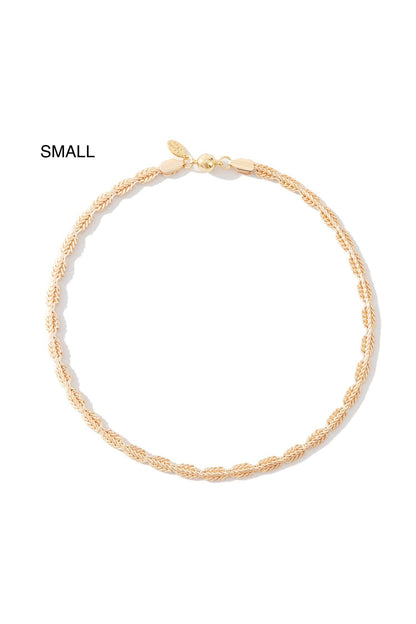 Above All Necklace - Liquid Metallic Gardenia