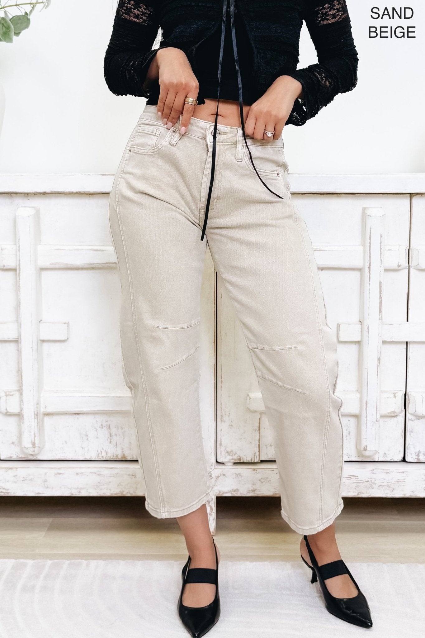 Its A Must By Zenana - Mid Rise Barrel Jeans - 7 Colors! - By Alexa Rae