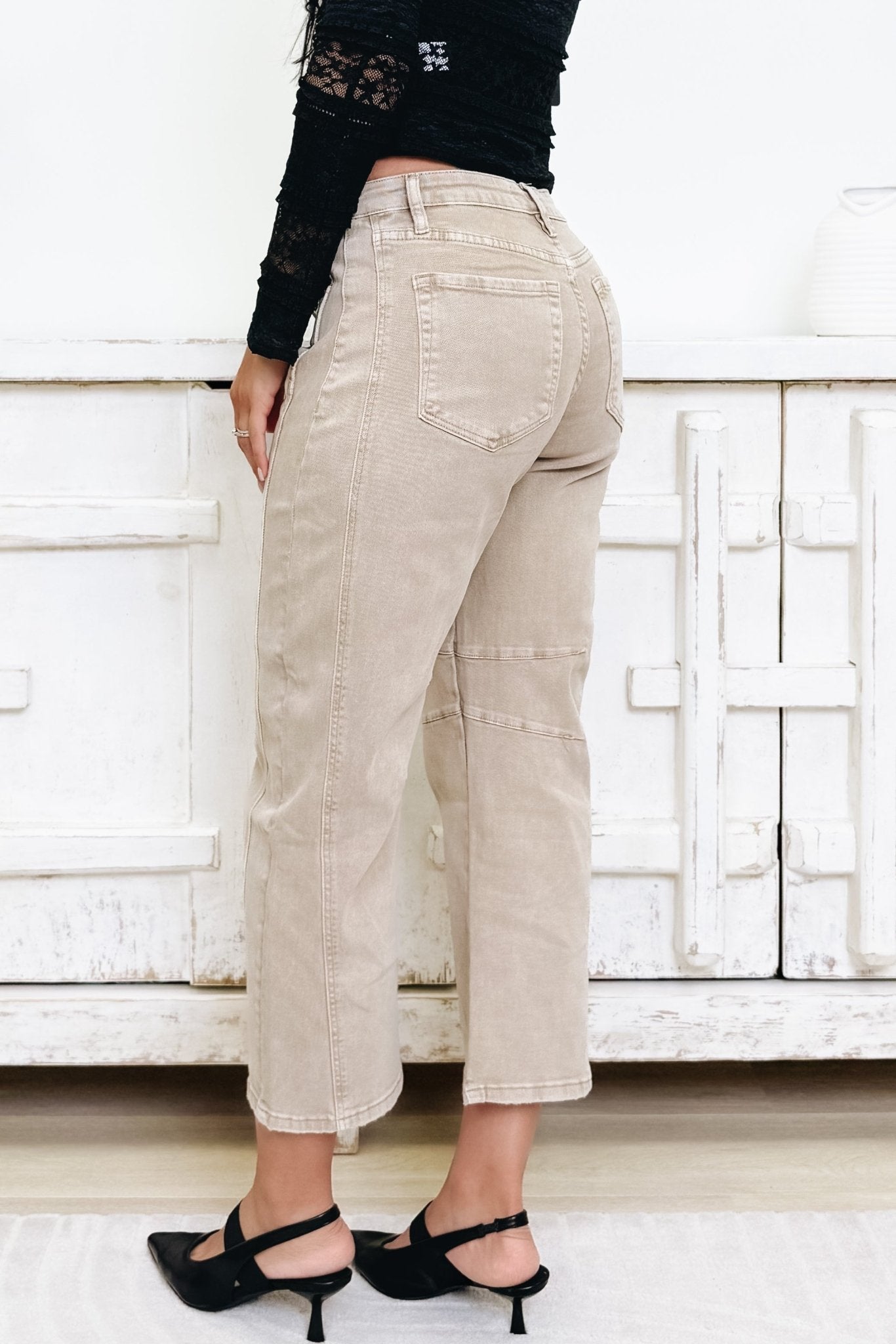 Its A Must By Zenana - Mid Rise Barrel Jeans - 7 Colors! - By Alexa Rae