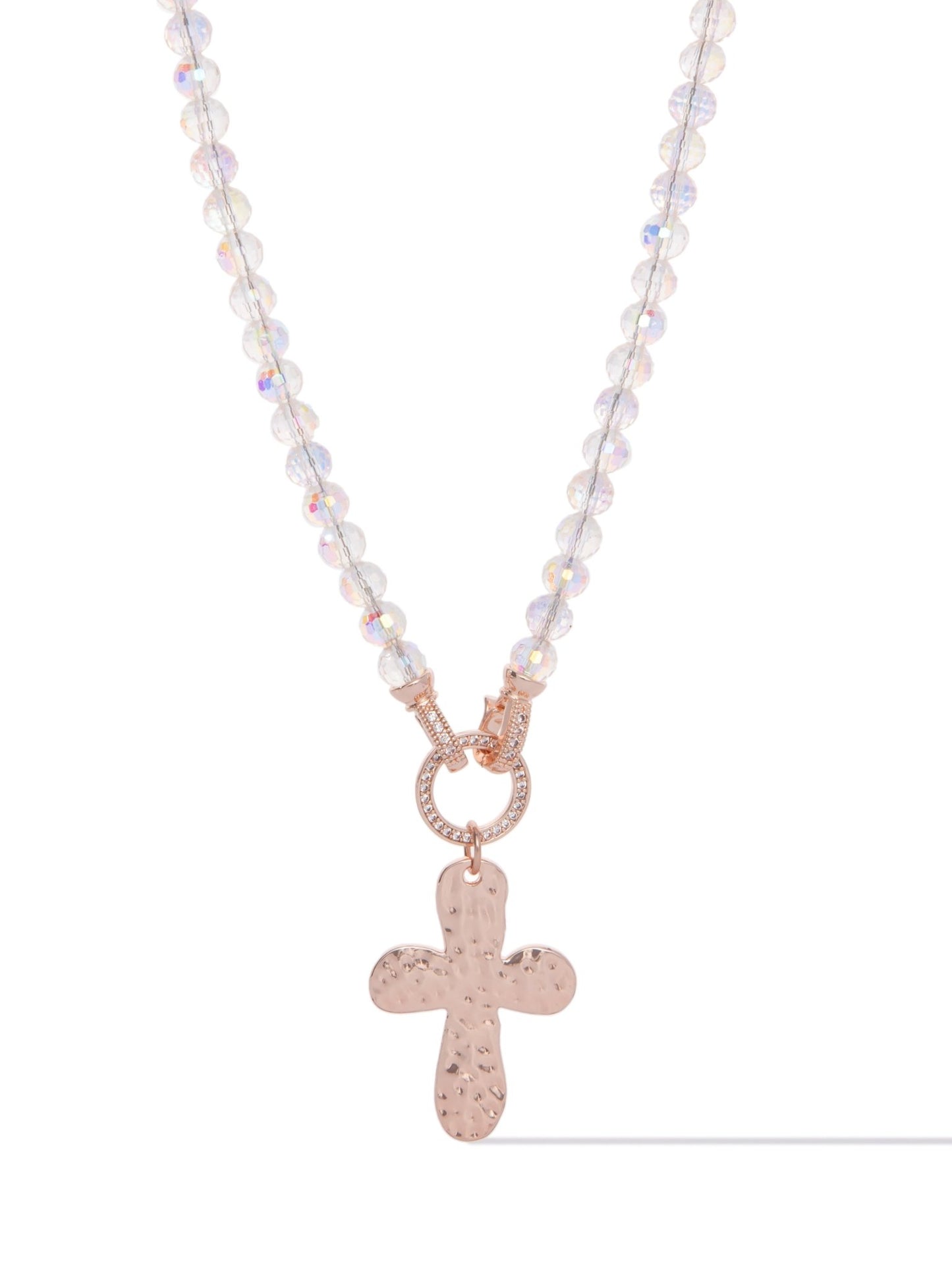 It's All Right Necklace - Light Rose - By Alexa Rae