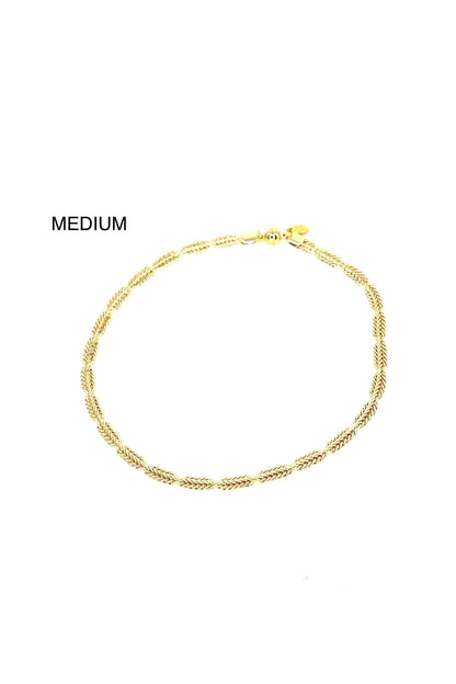 Above All Necklace - Liquid Metallic Gardenia