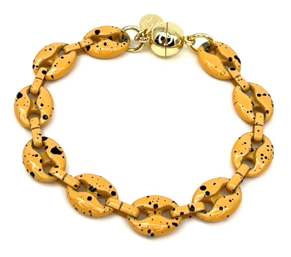 Lina Bracelet - Creamsicle Black