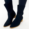 Ccocci Karen Knit Cuff Boots - Black