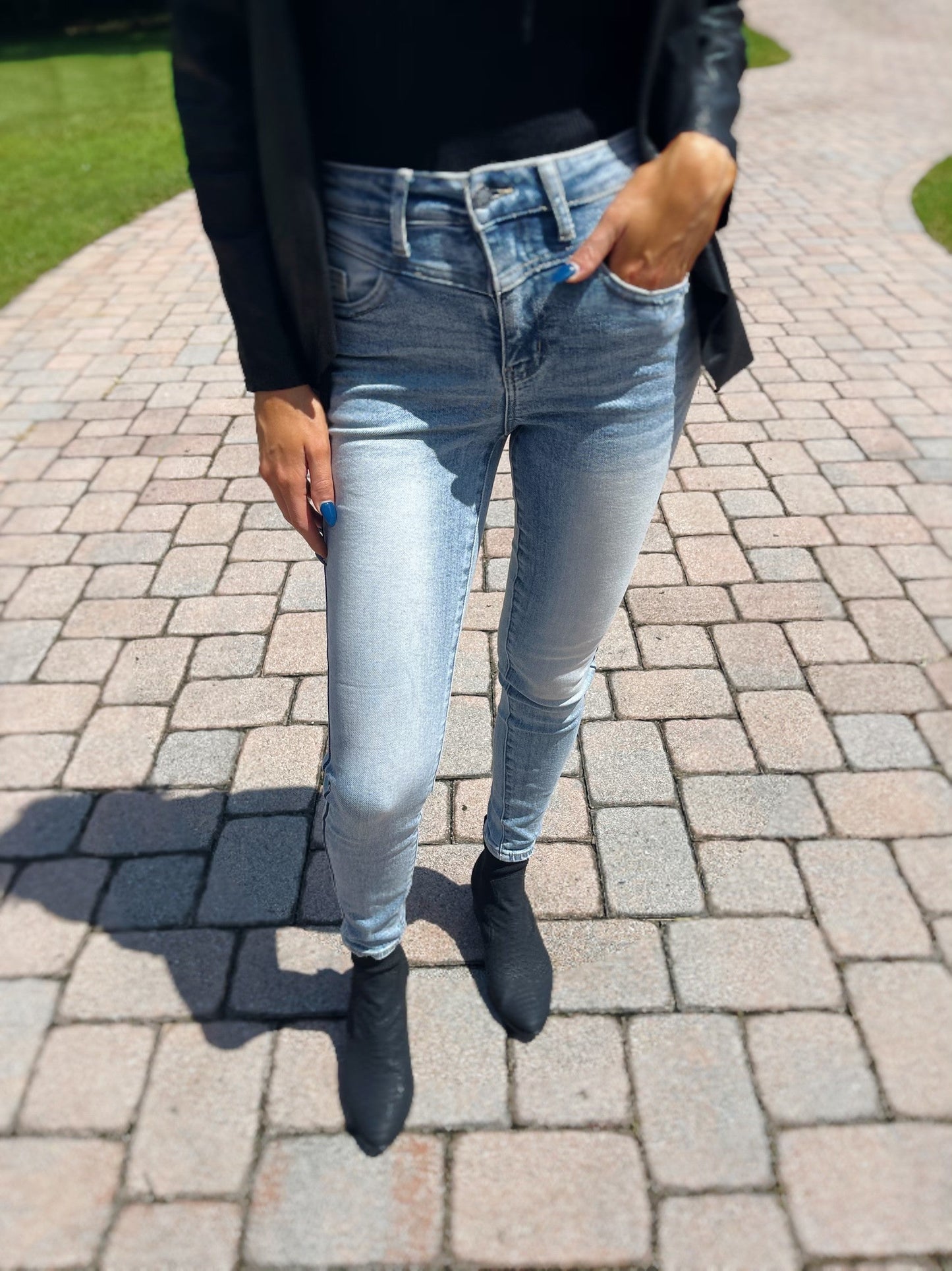 Judy Blue All In The Details High Rise Skinny Denim